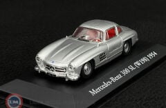 1:43 Atlas 1954 Mercedes Benz 300 SL Gullwing W198 - silver