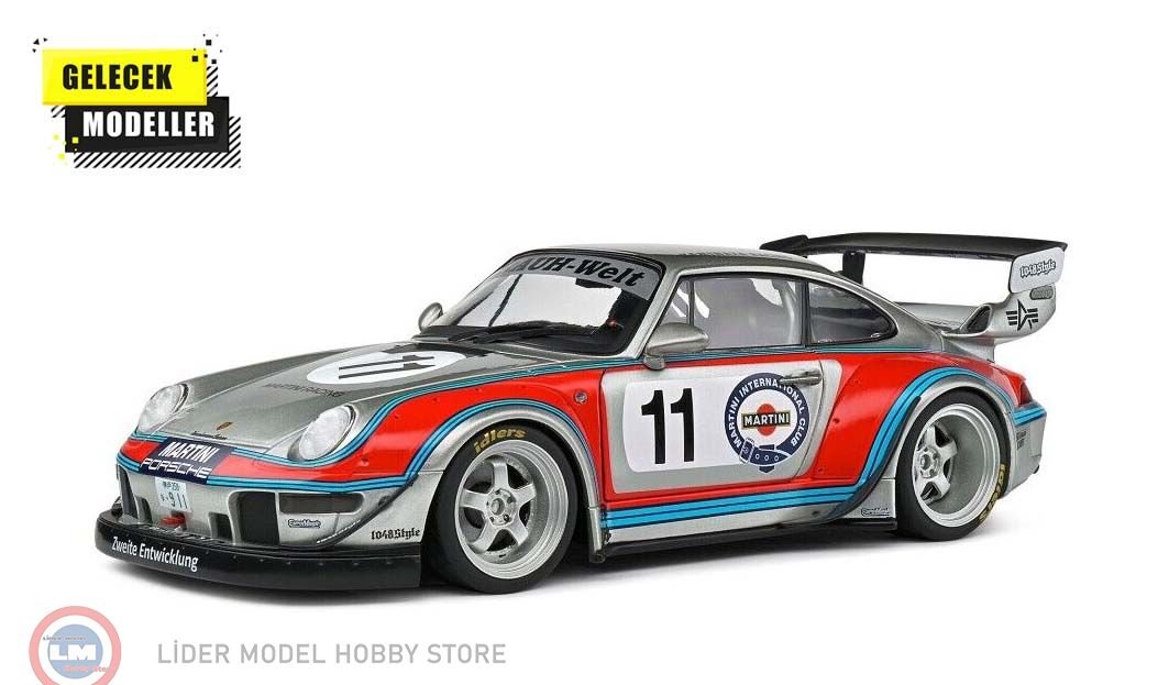 1:18 Solido 2020 Porsche 911 (993) RWB Rauh #11 Martini Livery