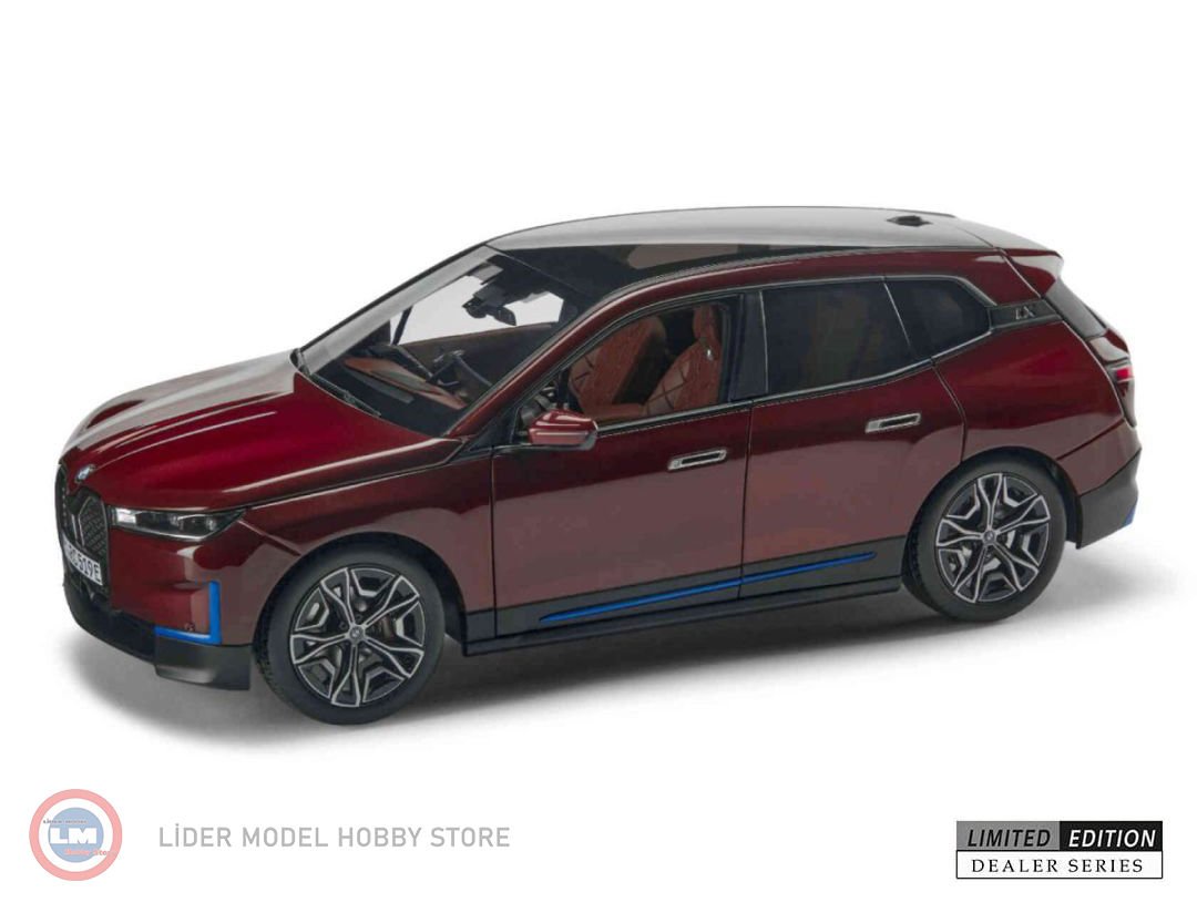 1:18 Minichamps 2023 BMW iX Aventurine Red
