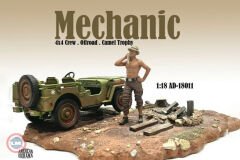 1:18 Mecanic Figure Offroad, Camel Trophy AD18011