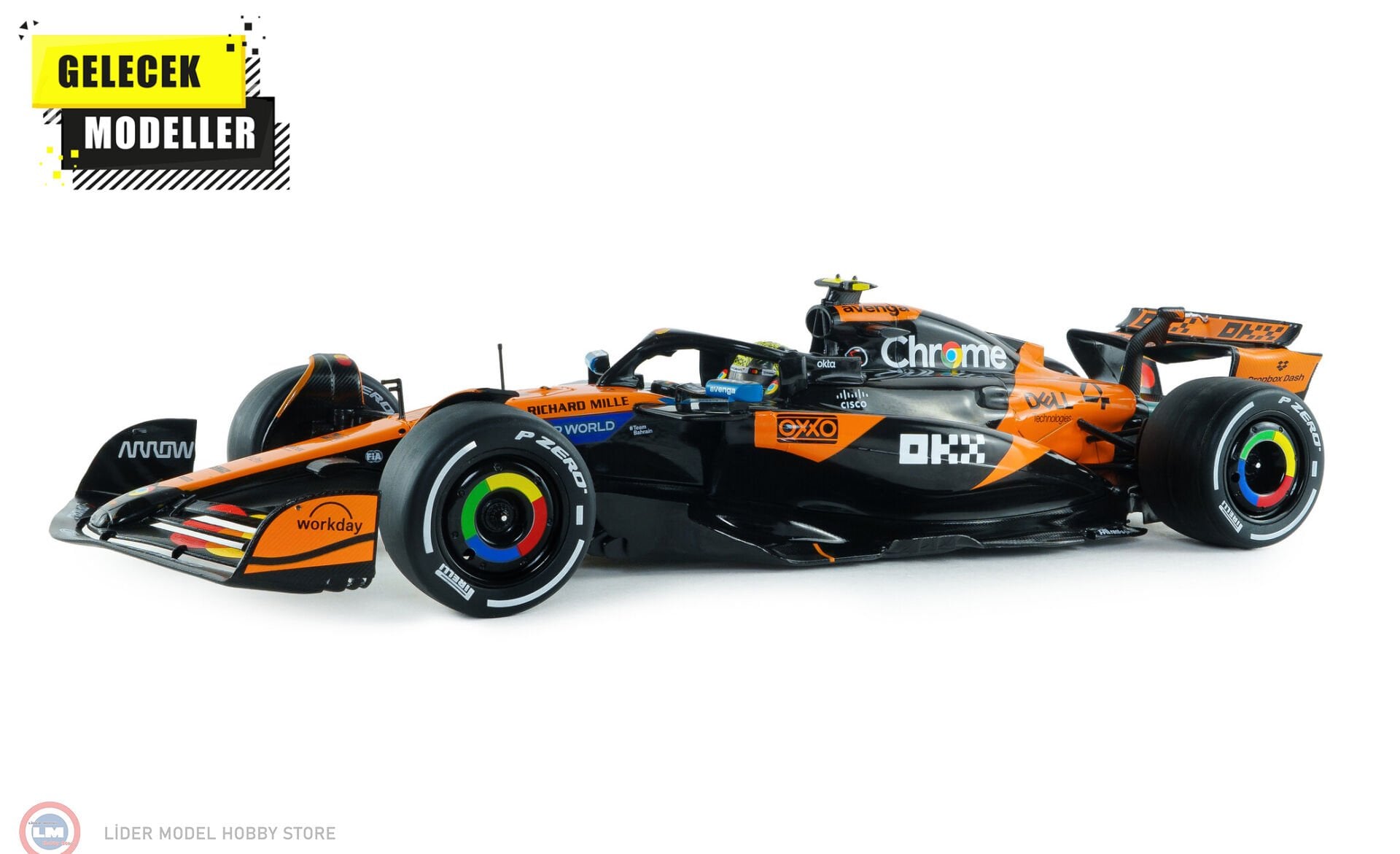 1:18 Solido 2025 Mclaren Lando Norris MCL39 #4 Winner Australian GP Formula 1