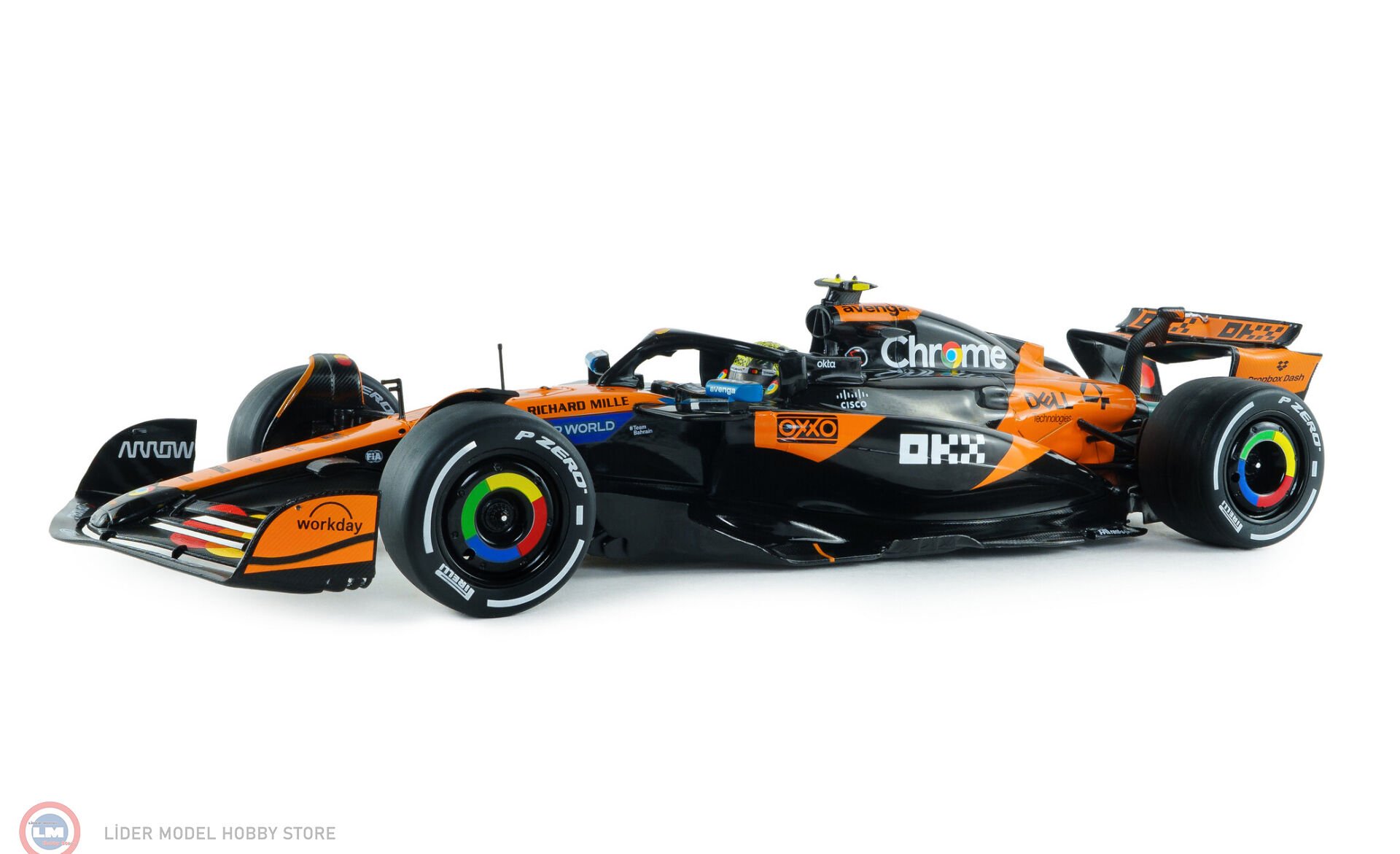 1:18 Solido 2025 Mclaren Lando Norris MCL39 #4 Winner Australian GP Formula 1