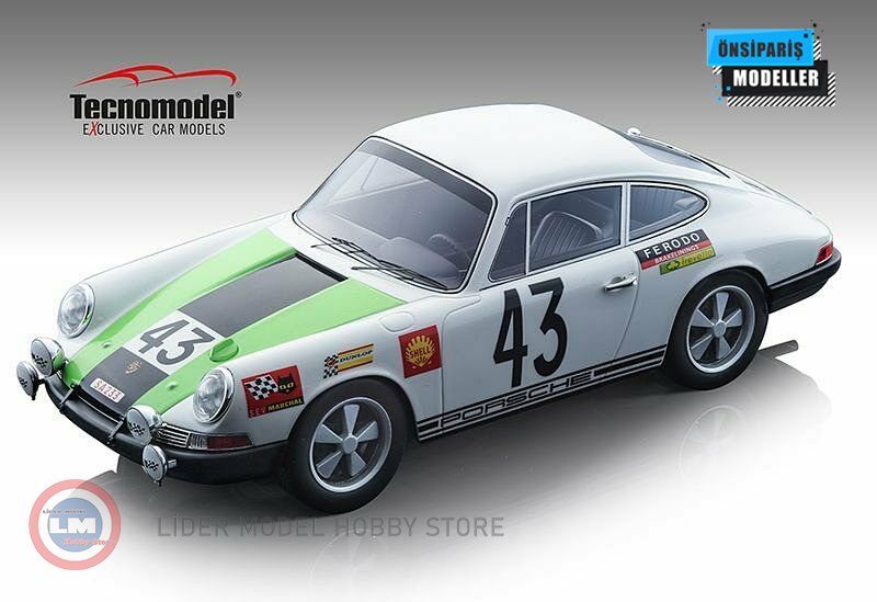 1:18 1968 Porsche 911 T #43 Le Mans