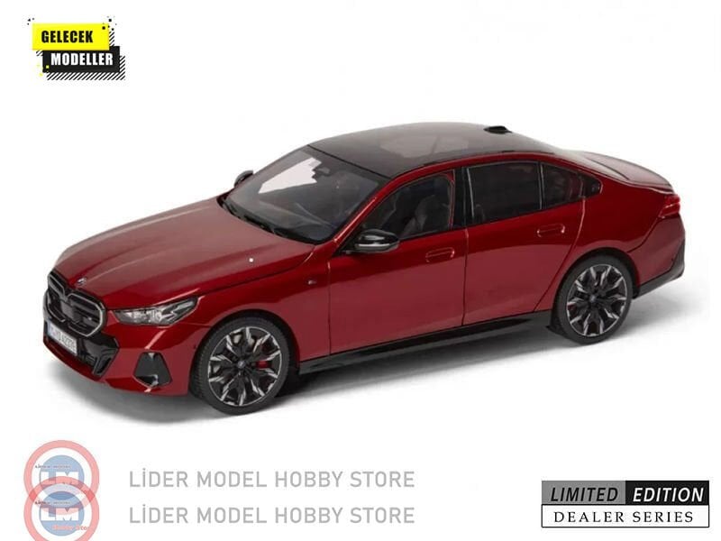 1:18 Minichamps 2023 BMW i5 G60 Fire red