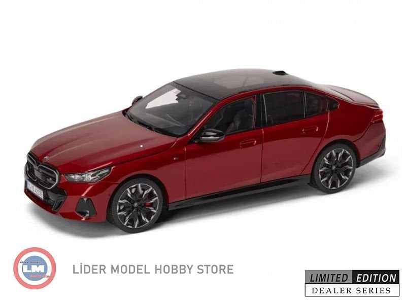 1:18 Minichamps 2023 BMW i5 G60 Fire red