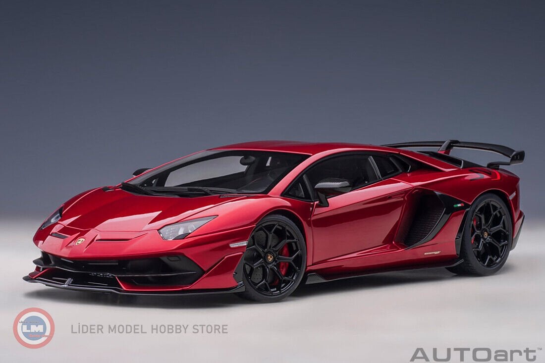 Autoart - 1:18 2019 Lamborghini Aventador SVJ (Rosso Efesto