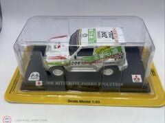 1:43 Atlas 1998 Mitsubishi Pajero #204 / Shogun Evolution Rallye Paris Dakar