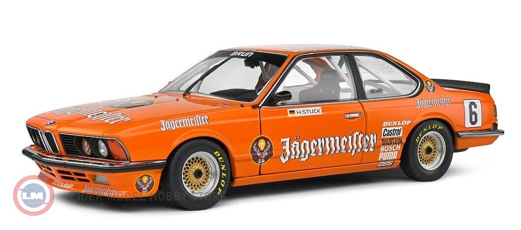 1:18 Solido 1984 BMW 635 CSI (E24) Jägermeister #6 ETCC 1984 Hans-J. Stuck