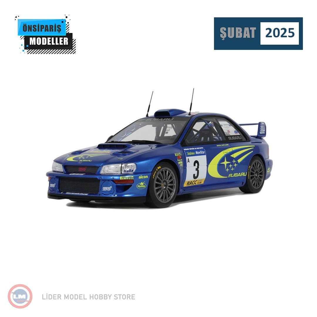 Otto Mobile - 1:18 OTTO 2000 Subaru Impreza S6 WRC Catalunya