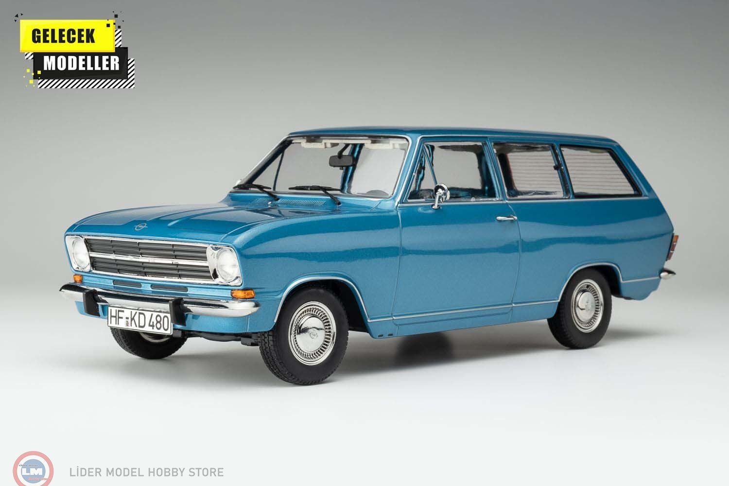 1:18 Touring Models 1972 Opel Kadett B Caravan- monza blue