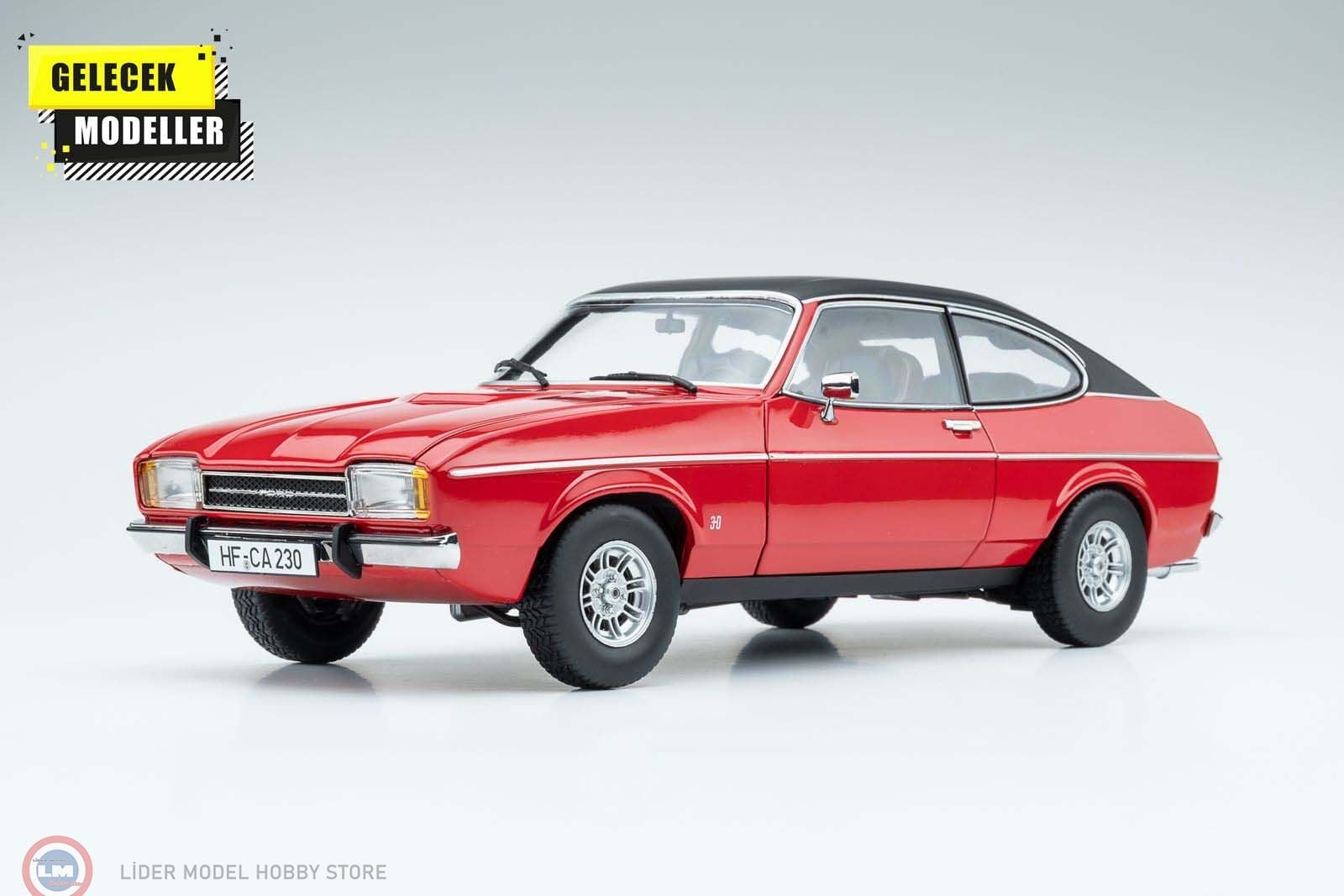 1:18 Touring Models 1977 Ford Capri II Ghia 3.0 - spanisch red