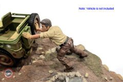 1:18 Mecanic Figure Offroad, Camel Trophy AD18015