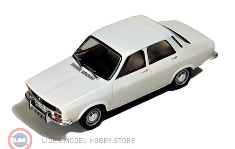 1:43 Atlas 1970 Renault 12 - White