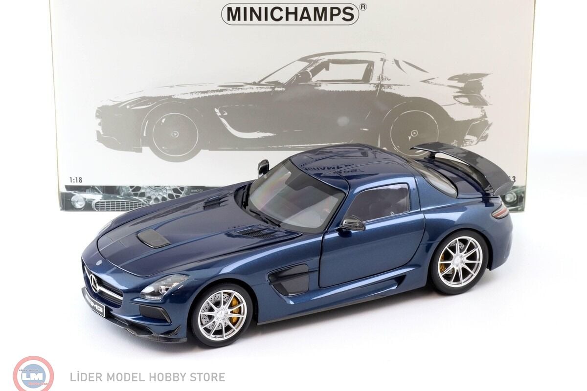 1:18 Minichamps 2013 Mercedes Benz SLS AMG BLACK SERIES – DAYTONA