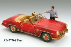1:18 American Diorama Gas Istation Attendant 77706