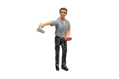 1:18 American Diorama Gas Istation Attendant 77706