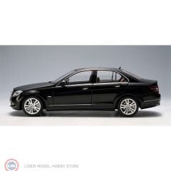 KUTUSUZ | 1:18 Autoart Mercedes Benz C Class W204 Limousine Avantgarde Black