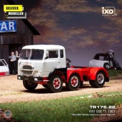1:43 IXO 1961 Fiat 690 T1 TRACTOR TRUCK 3-ASSI