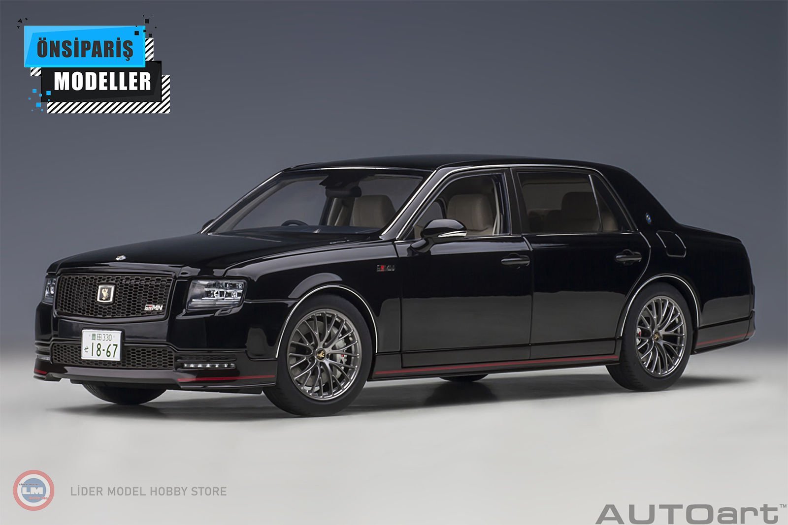 1:18 Toyota Century GRMN - black