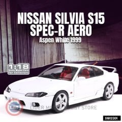 1:18 Solido 1999 Nissan Silvia S15 SPEC-R Aero - Aspen White