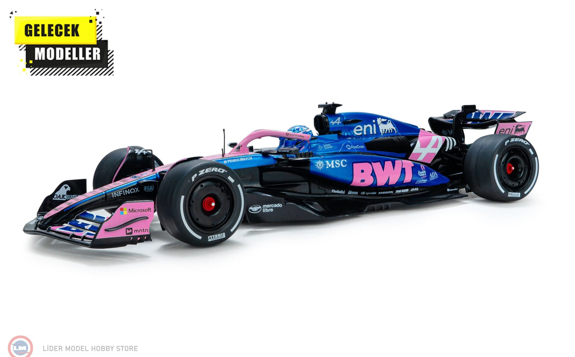 1:18 Solido 2025 BWT Pierre Gasly Alpine A525 #10 7th Bahrain GP Formula 1