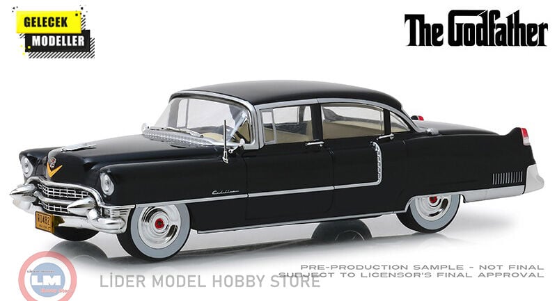 1:24 Greenlight 1955 Cadillac Fleetwood Series 60- The Godfather (1972)