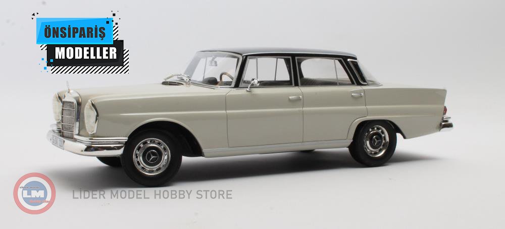 1:18 1959 Mercedes Benz 220SE W111 - Peşin Öde (%5 İndirim Kazan)
