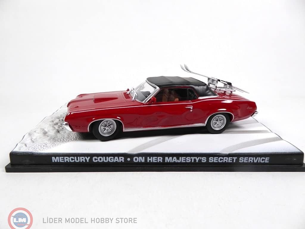 1:43 Atlas 1967 Mercury Cougar - James Bond 007 ON HER MAJESTY'S Secret Service
