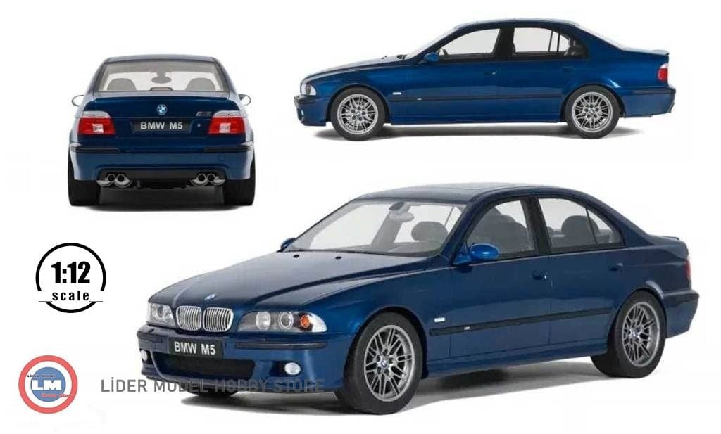 1:12 OTTO 1998 BMW E39 M5 - Bleu Avus