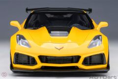 1:18 2019 Chevrolet Corvette C7 ZR1 Sarı