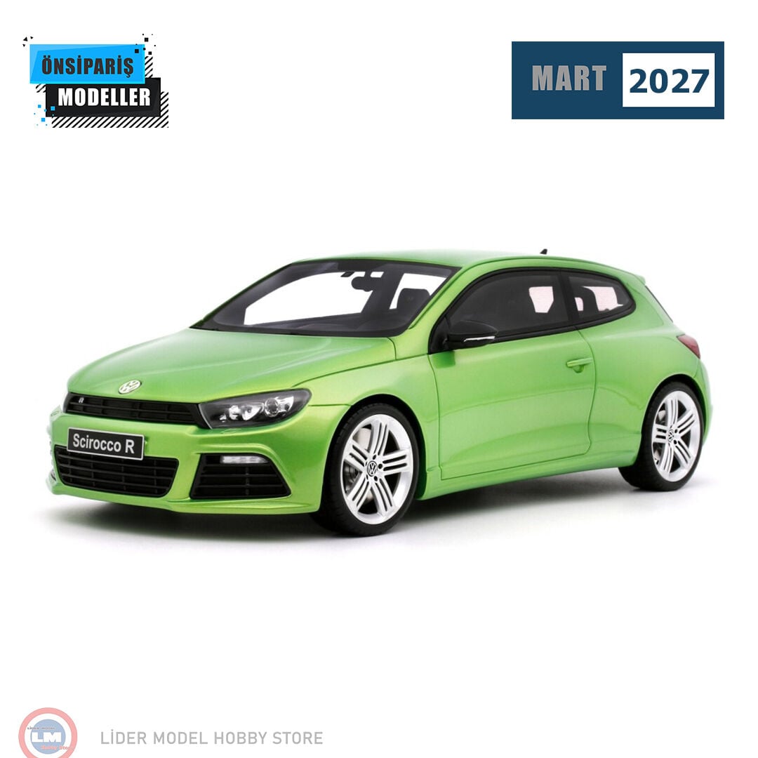 1:18 Otto 2008 Volkswagen Scirocco 3 Ph1 R Viper Green