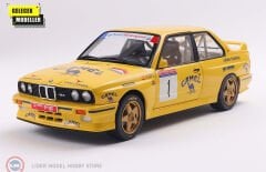 1:18 Solido 1992 BMW E30 M3 GR.A Yellow  #1 J.M.Ponce J.C.Deniz  Rally