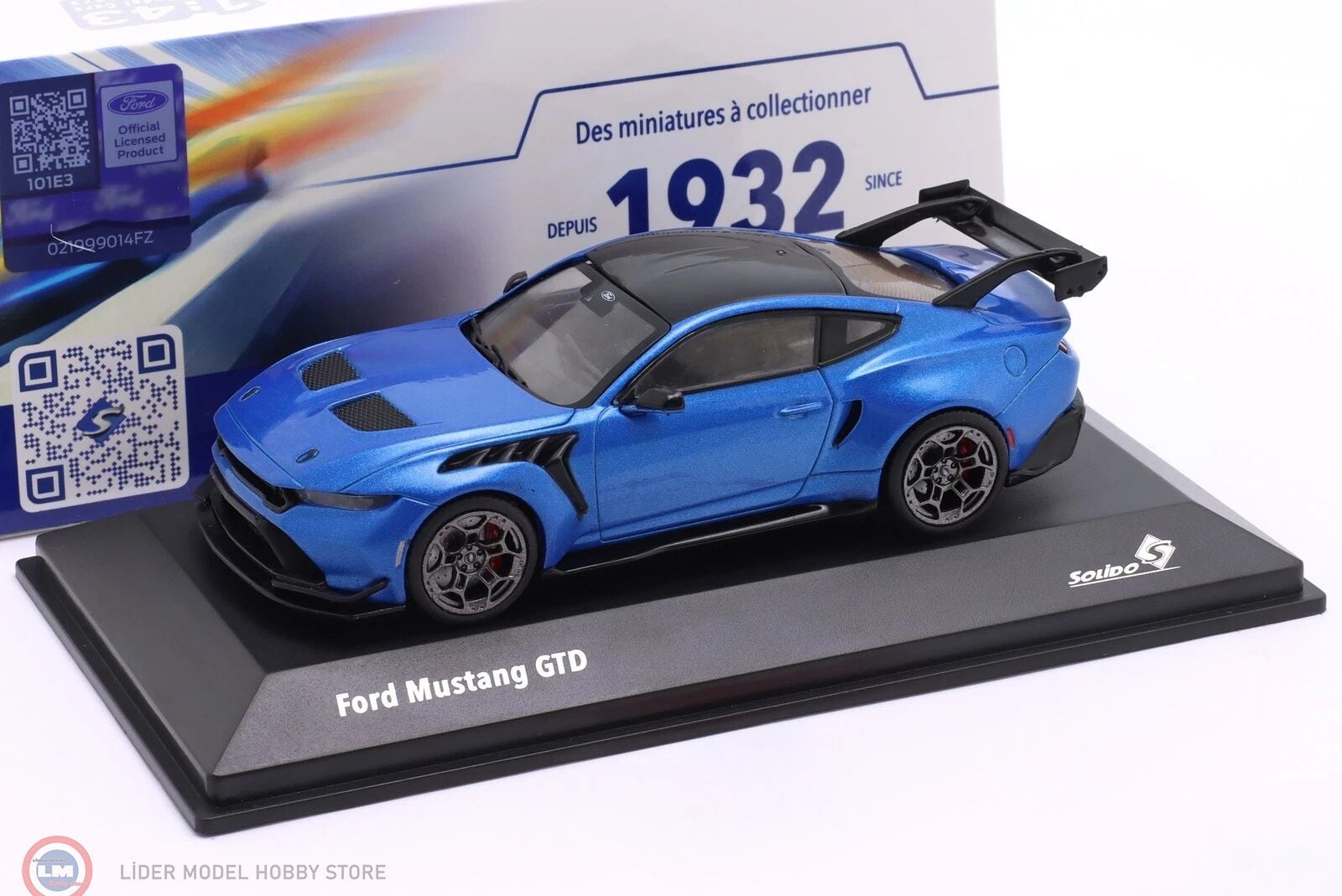 1:43 Solido 2025 Ford Mustang GTD