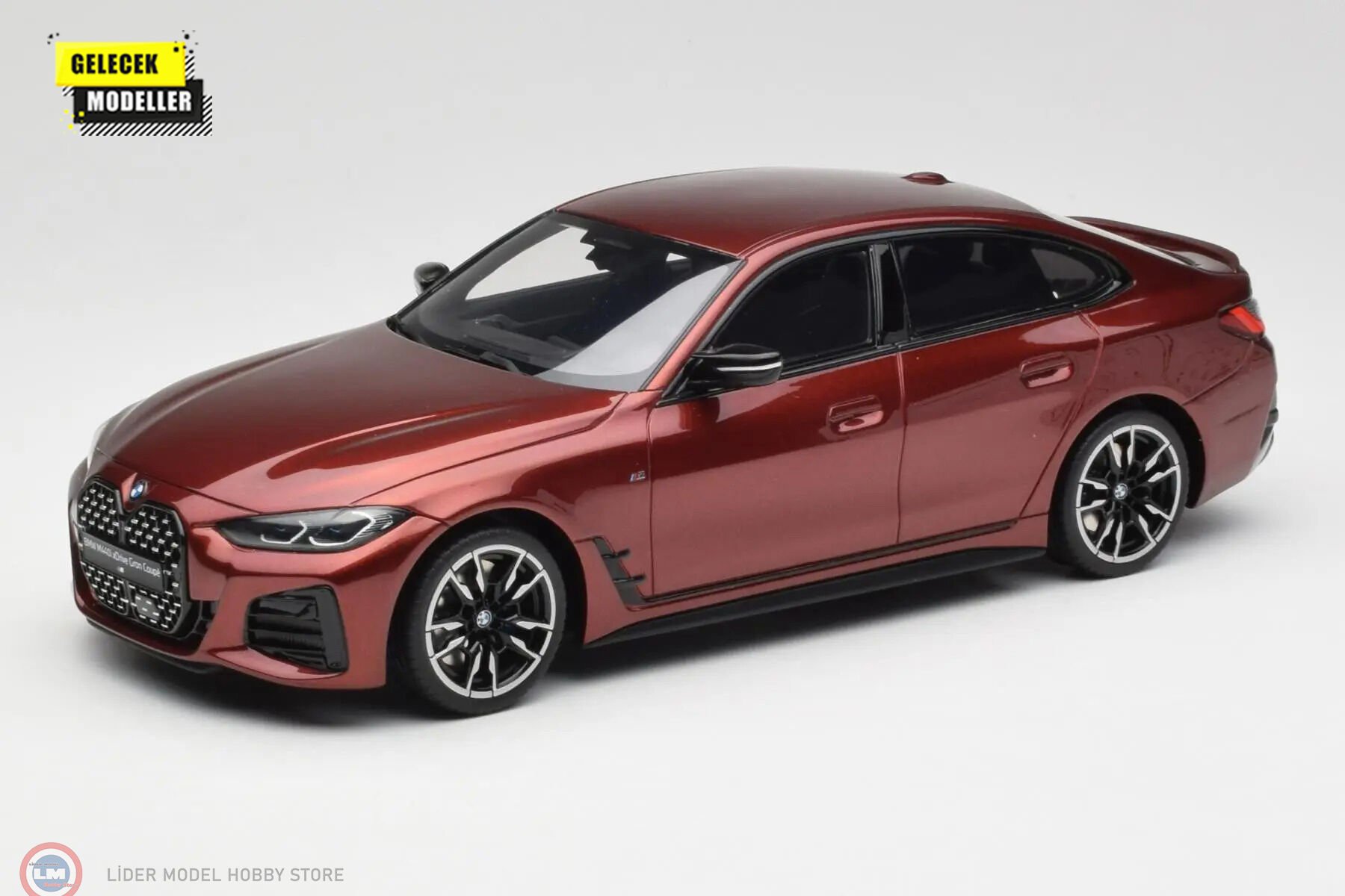 1:18 OTTO 2021 BMW M440I XDRIVE GRAN COUPE - AVENTURIN RED III METALLIC