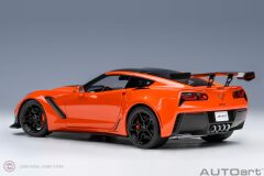 1:18 2019 Chevrolet Corvette C7 ZR1 Turuncu