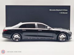 1:18 Almost Real 2021 MERCEDES-MAYBACH-S-CLASS- Hightech Silver/Obsidian Black