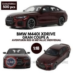 1:18 OTTO 2021 BMW M440I XDRIVE GRAN COUPE - AVENTURIN RED III METALLIC