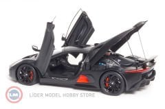 1:18 JAGUAR C-X75 - Satin Black with Black Stripes