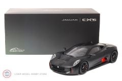 1:18 JAGUAR C-X75 - Satin Black with Black Stripes