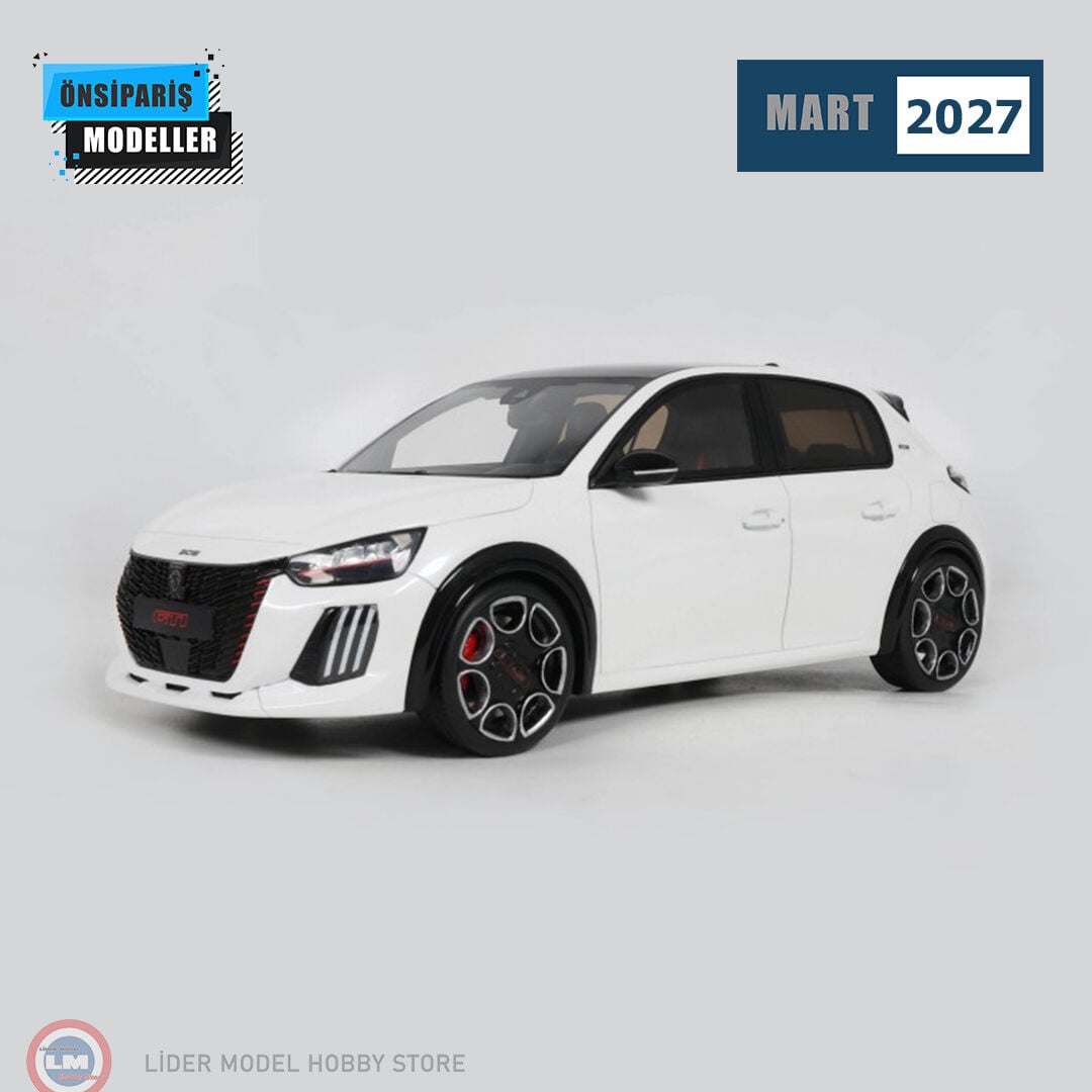 1:18 Otto 2026 Peugeot 208e GTI
