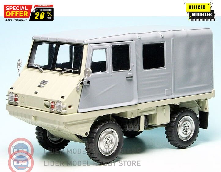 1:18  Schuco 1975 Steyr HAFLINGER LARGE ROOF 4X4