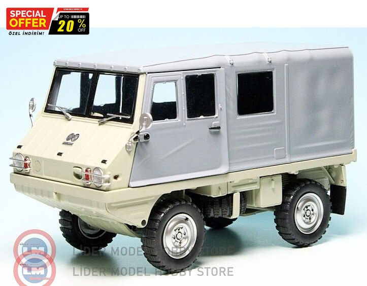 1:18  Schuco 1975 Steyr HAFLINGER LARGE ROOF 4X4