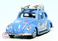 1:64 1955 Volkswagen BEETLE KAFER MAGGIOLINO WITH SURFBOARD