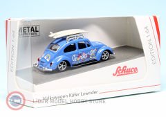 1:64 1955 Volkswagen BEETLE KAFER MAGGIOLINO WITH SURFBOARD