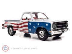 1:18 1980 Dodge Pickup Step Side - Patriotic