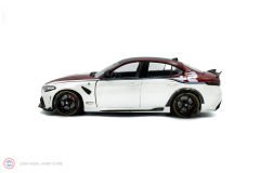 1:18 Solido 2023 Alfa Romeo Giulia GTA-M Bianco I Rosso White
