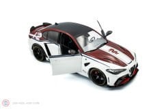 1:18 Solido 2023 Alfa Romeo Giulia GTA-M Bianco I Rosso White