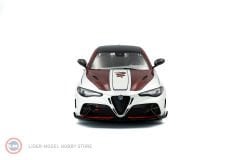 1:18 Solido 2023 Alfa Romeo Giulia GTA-M Bianco I Rosso White
