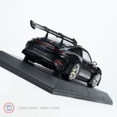1:18 2023 Porsche 911 (992) GT3RS - 2023 - BLACK W SILVER WHEELS & DECOR