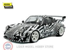 1:18 Solido 2022 Porsche RWB Bodykit #13 'The Zebra'  Camouflage
